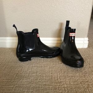 Hunter Original Gloss Chelsea Boots